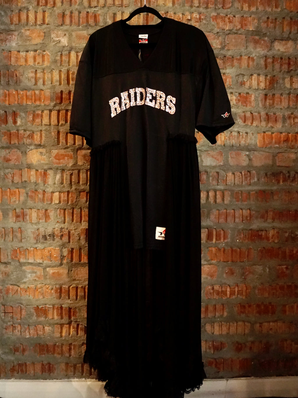 Upcycled Vintage NFL Dress Black Pink – FRED RICH Upcycled Vintage NFL Dress Black Pink – FRED RICH