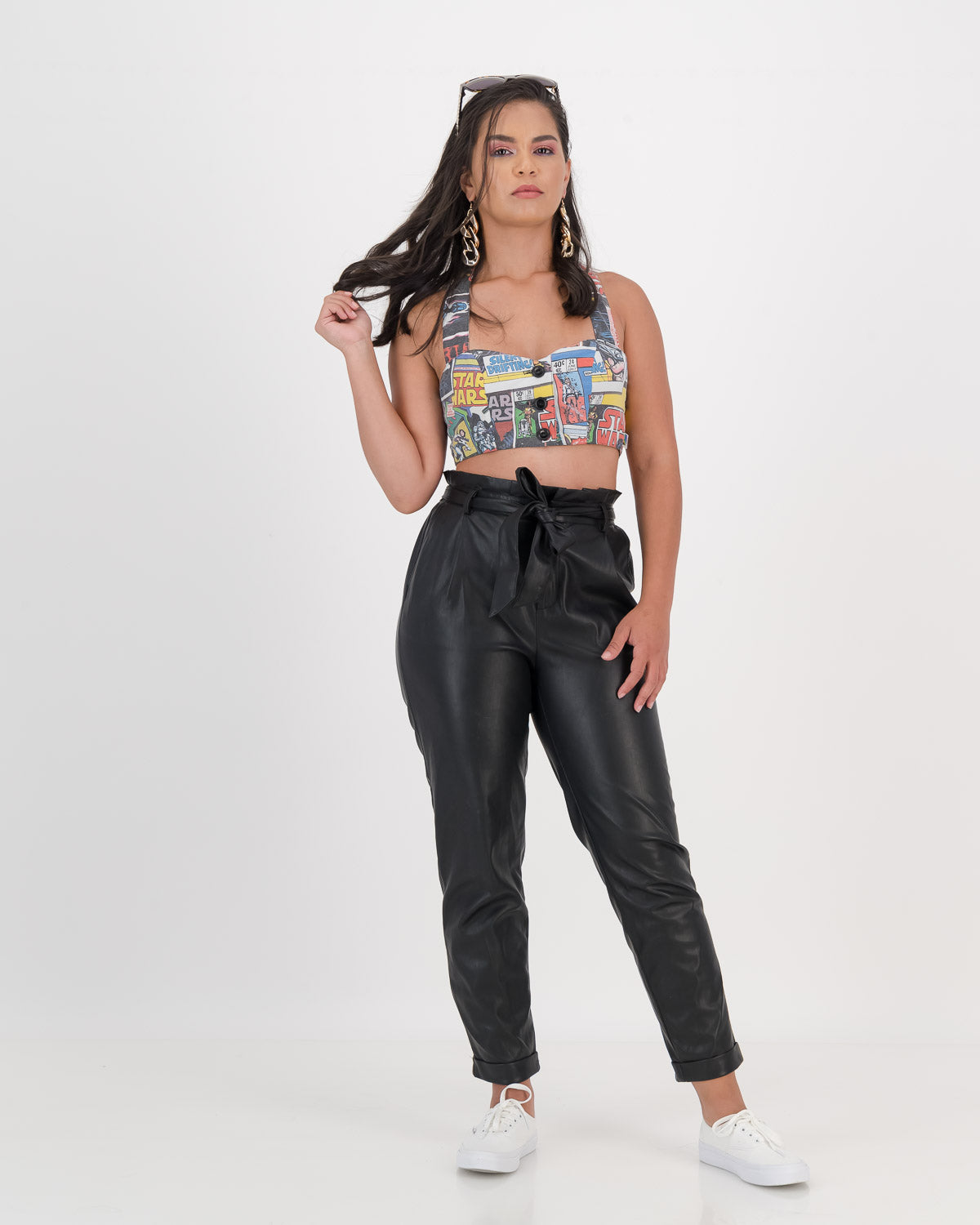 Upcycled Vintage Star Wars Neck Halter Top