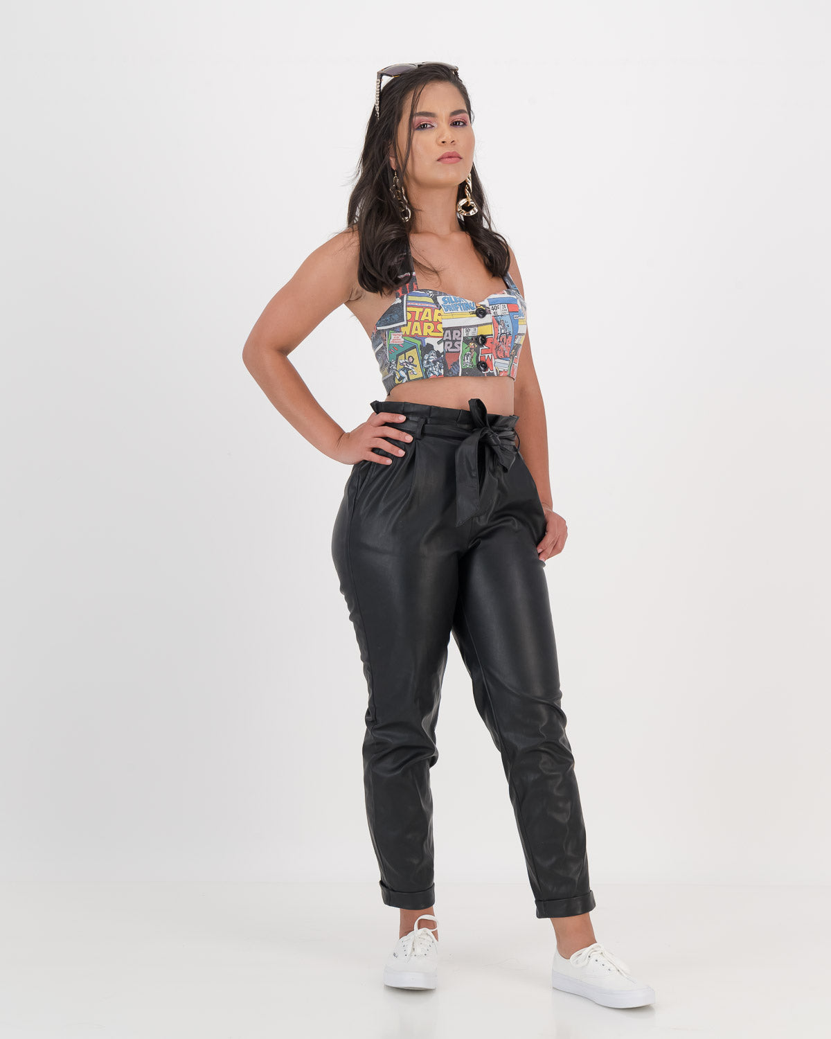 Upcycled Vintage Star Wars Neck Halter Top