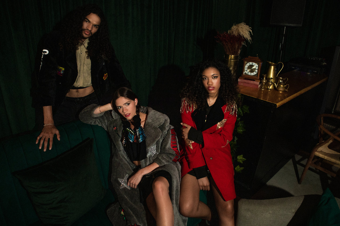 Upcycled Wool Cashmere Coat - Navy - Own Your *** Power