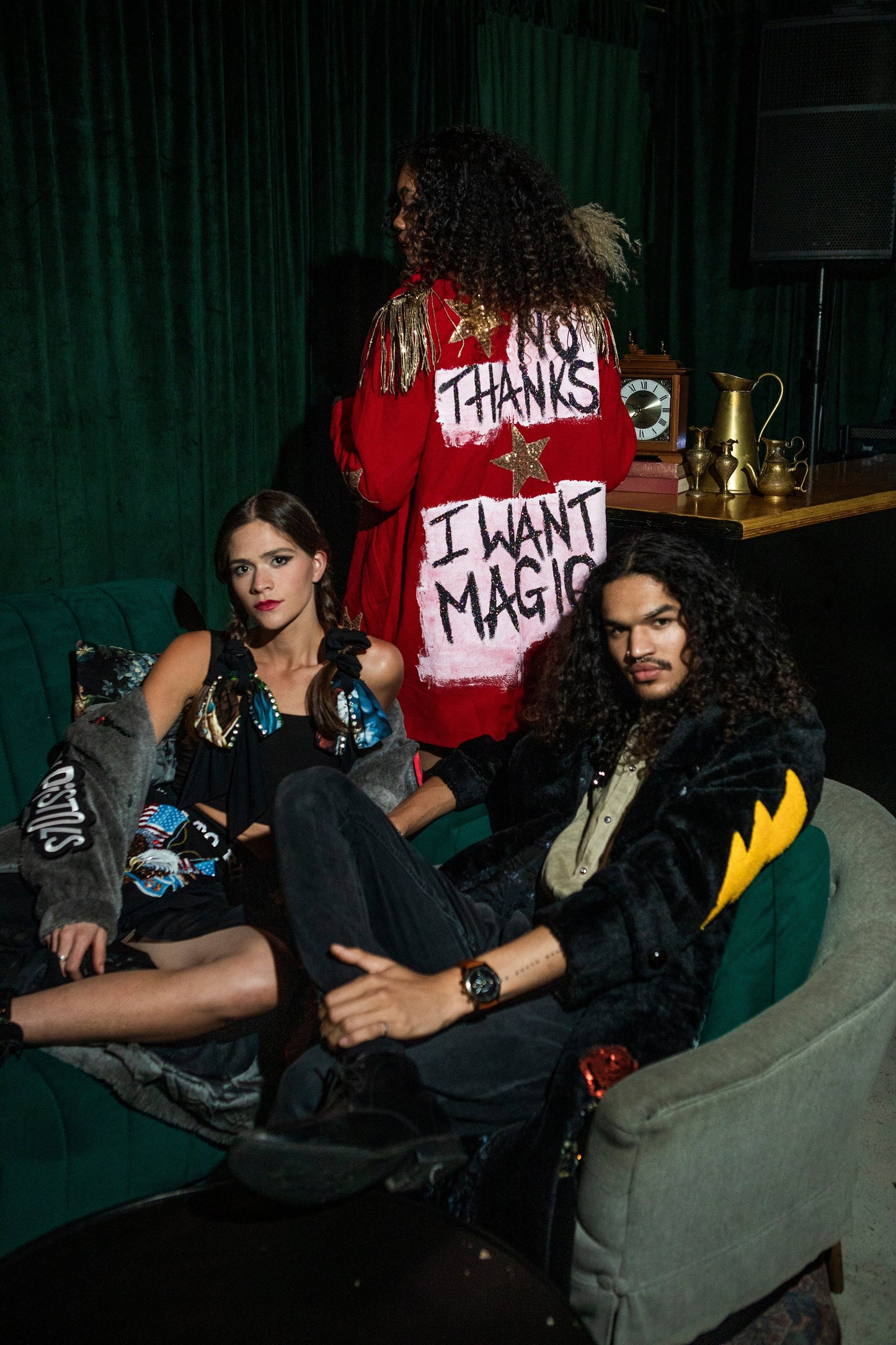 Upcycled Wool Coat - Berry - Own Your *** Power