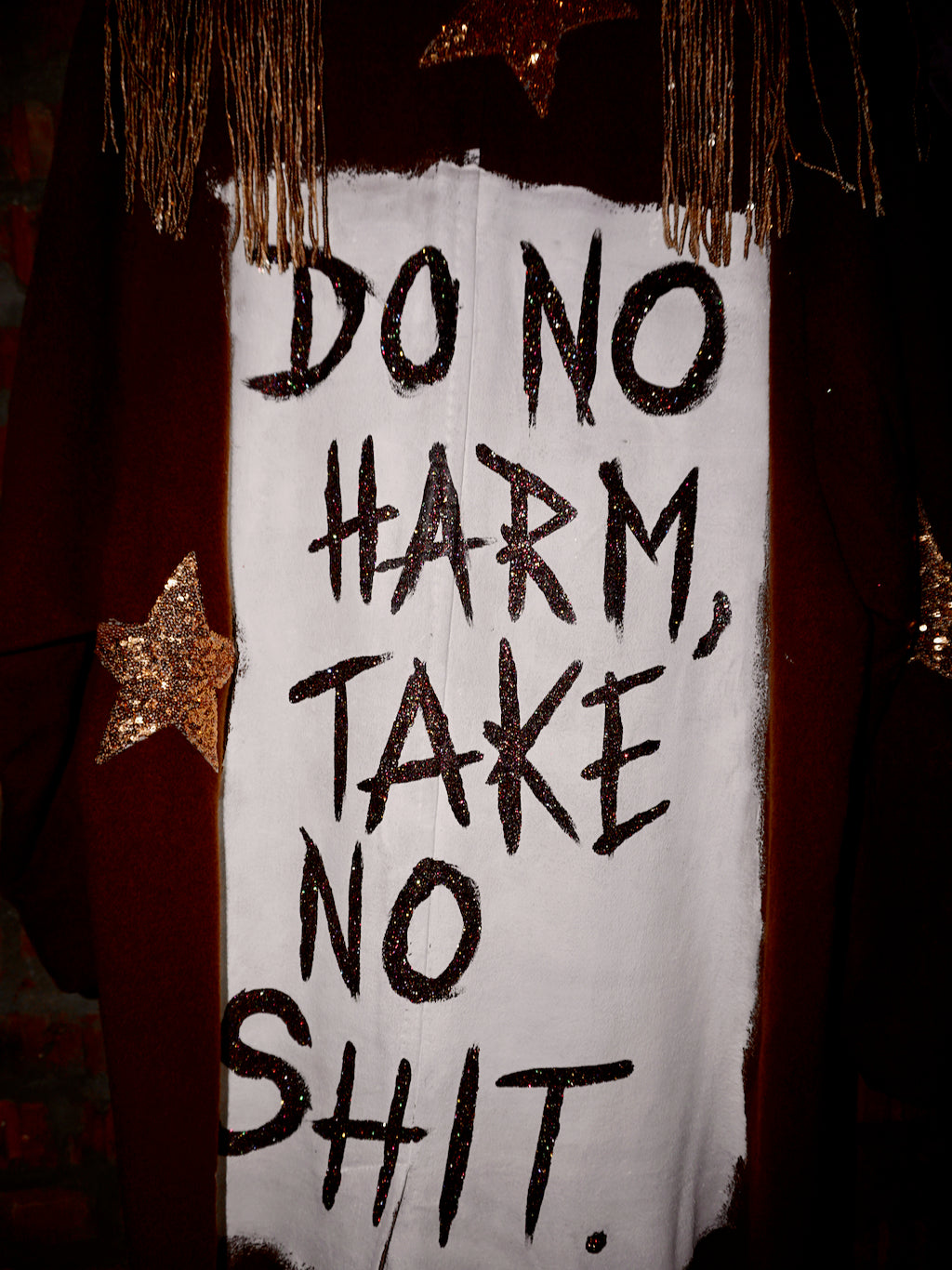 Upcycled Cashmere Coat - Brown - Do No Harm, Take No Shit