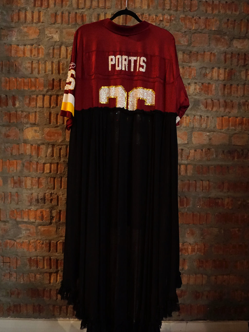 Upcycled Vintage NFL Dress #26 Redskins