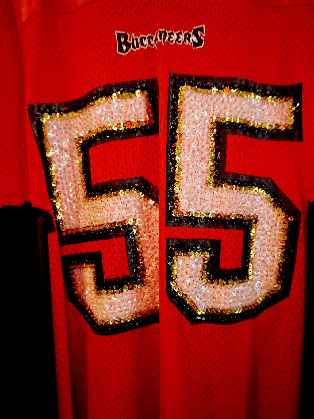 Upcycled Vintage NFL Dress #55 Buccaneers