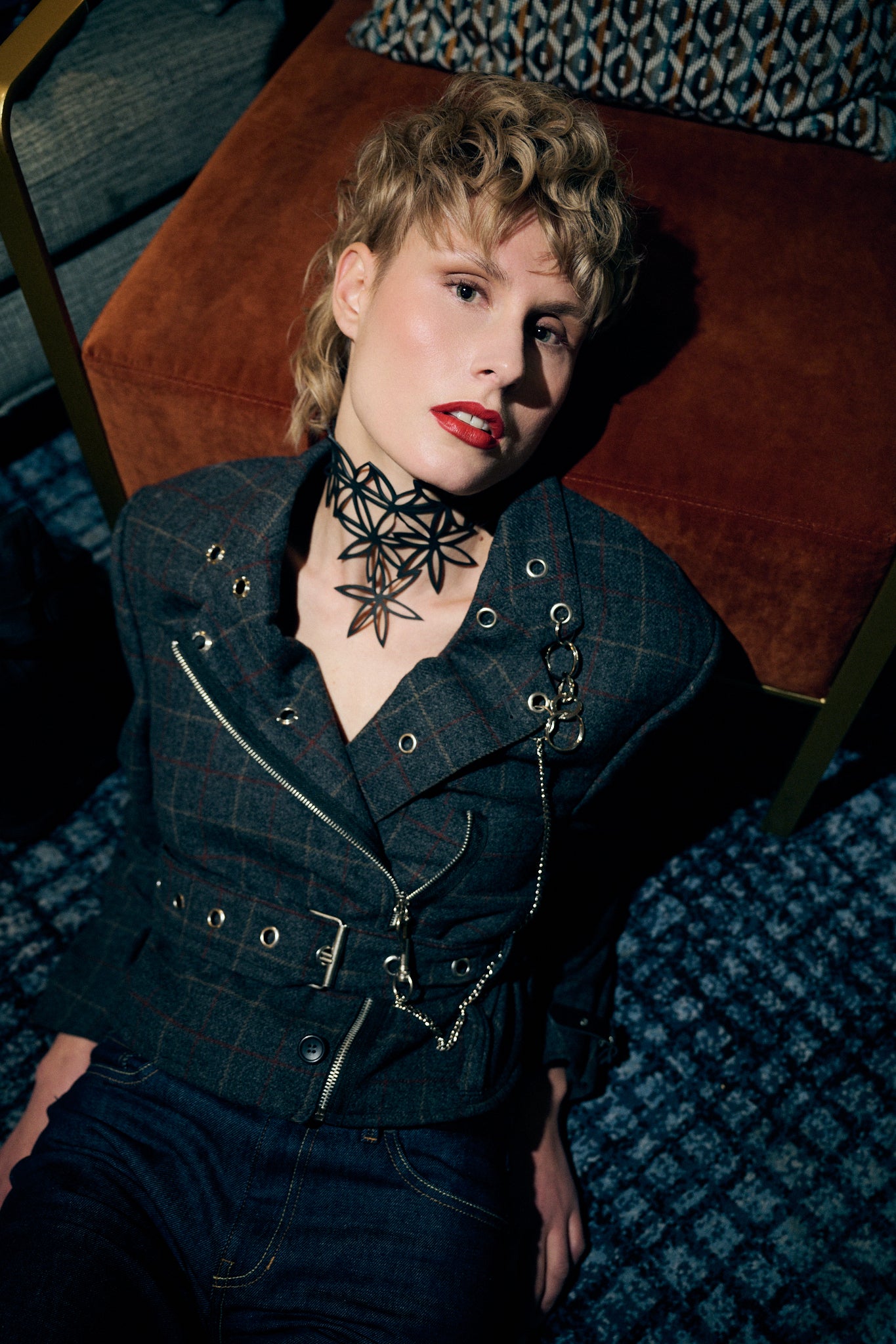 JIMI HENDRIX Upcycled Wool Jacket - Beige