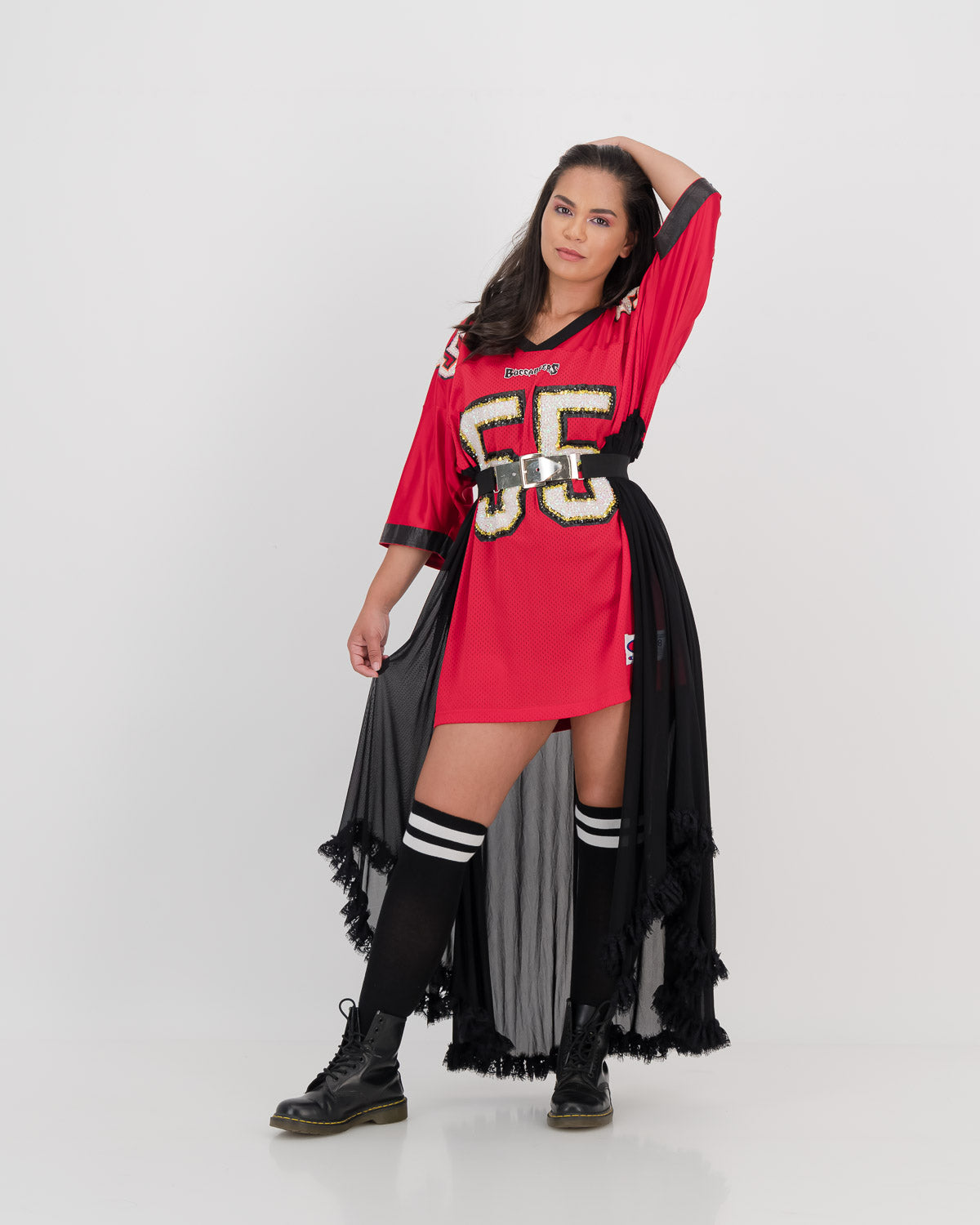 Upcycled Vintage NFL Dress #55 Buccaneers