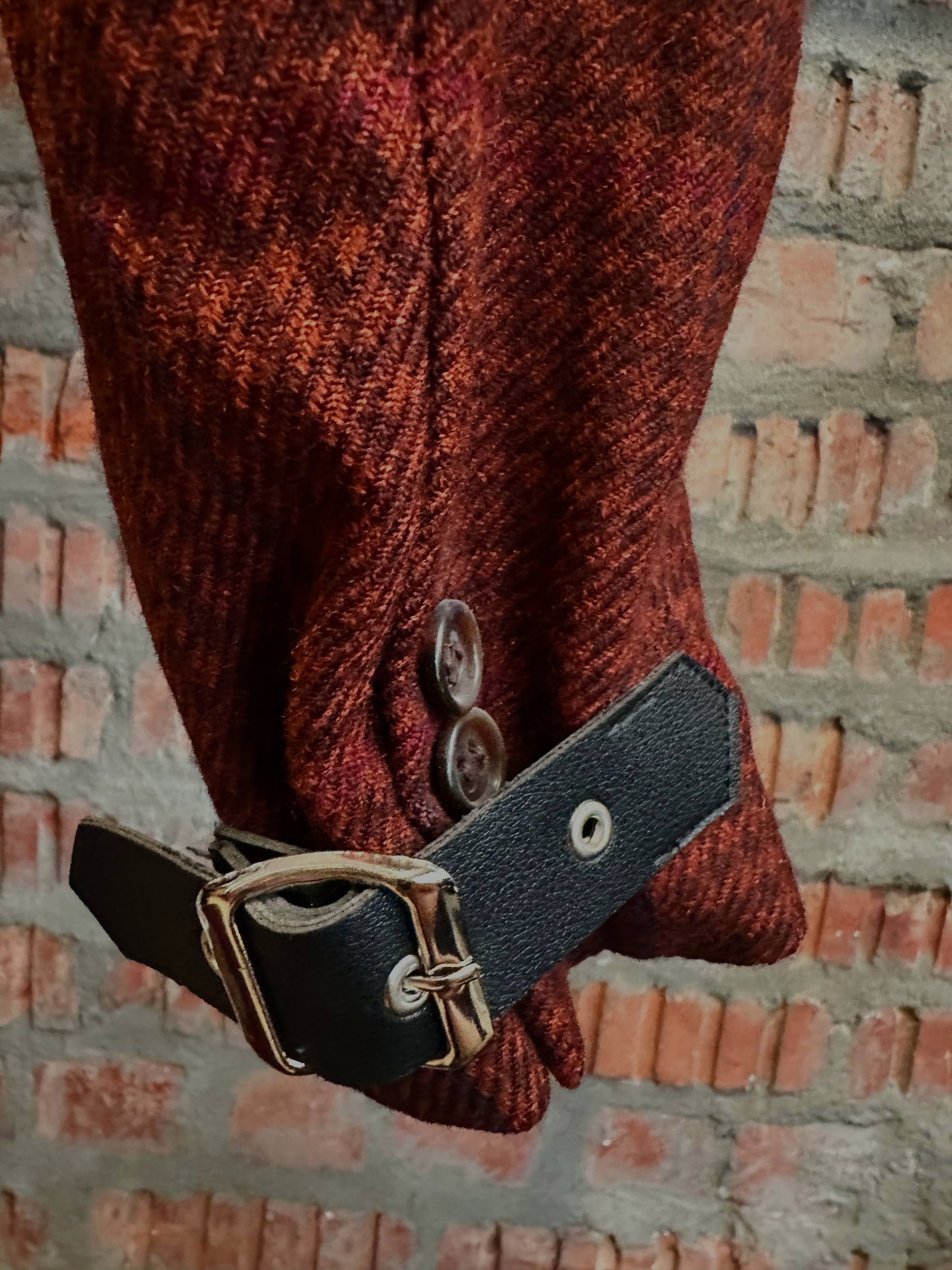 JIMI HENDRIX Upcycled Wool Jacket - Red