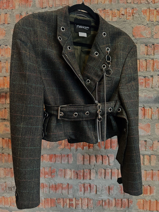 JIMI HENDRIX Upcycled Wool Jacket - Green