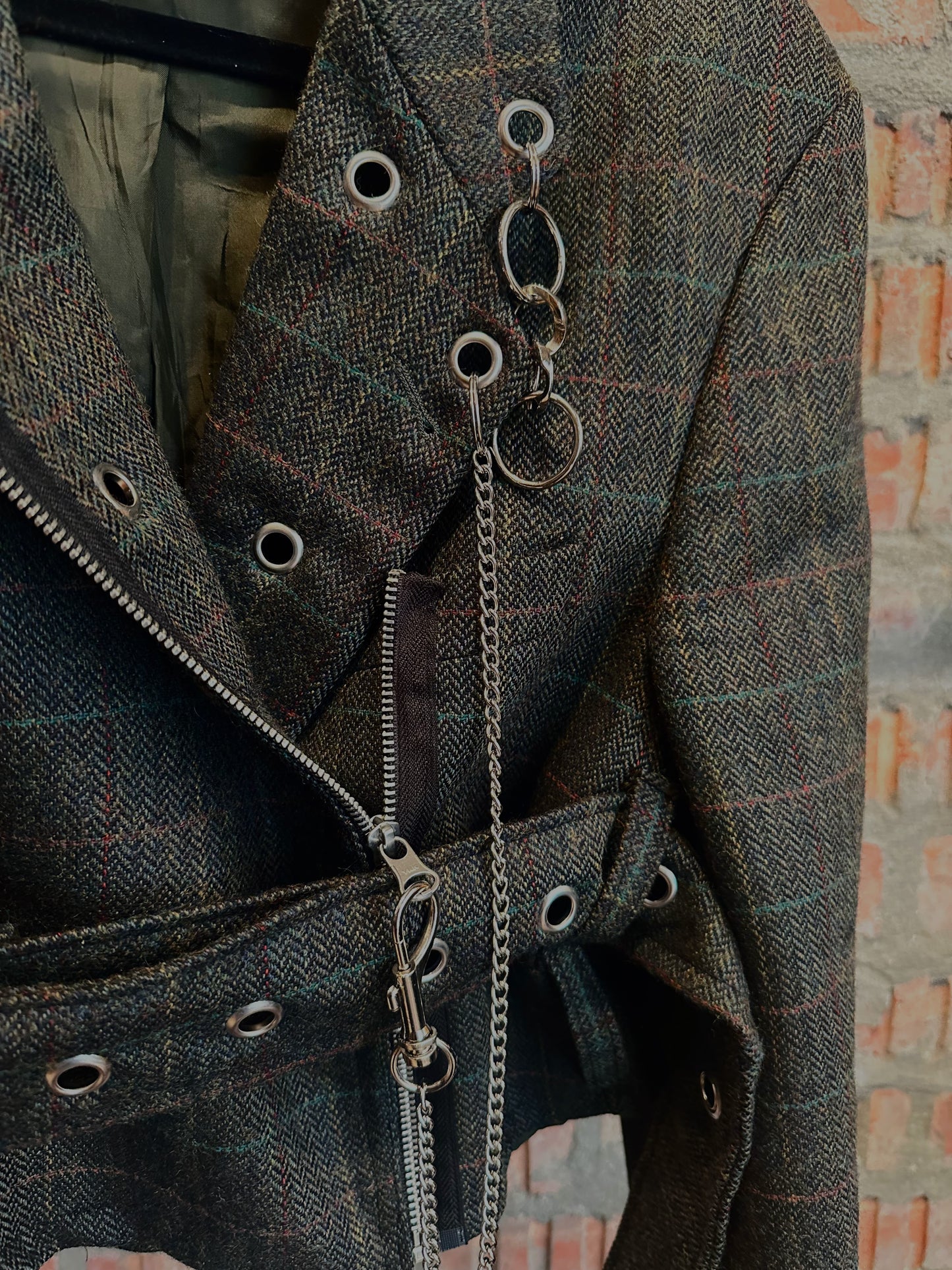 JIMI HENDRIX Upcycled Wool Jacket - Green