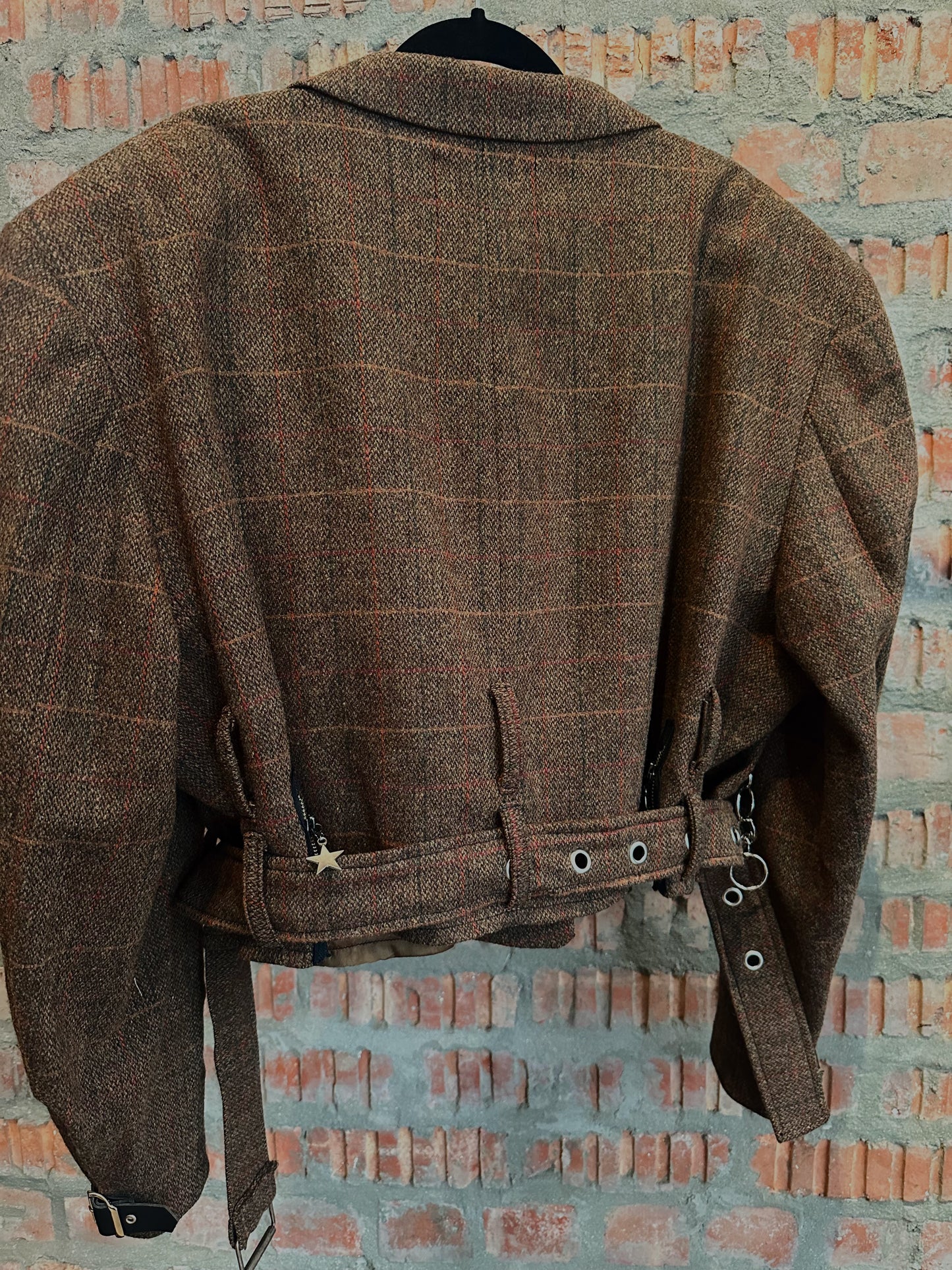 JIMI HENDRIX Upcycled Wool Jacket - Brown