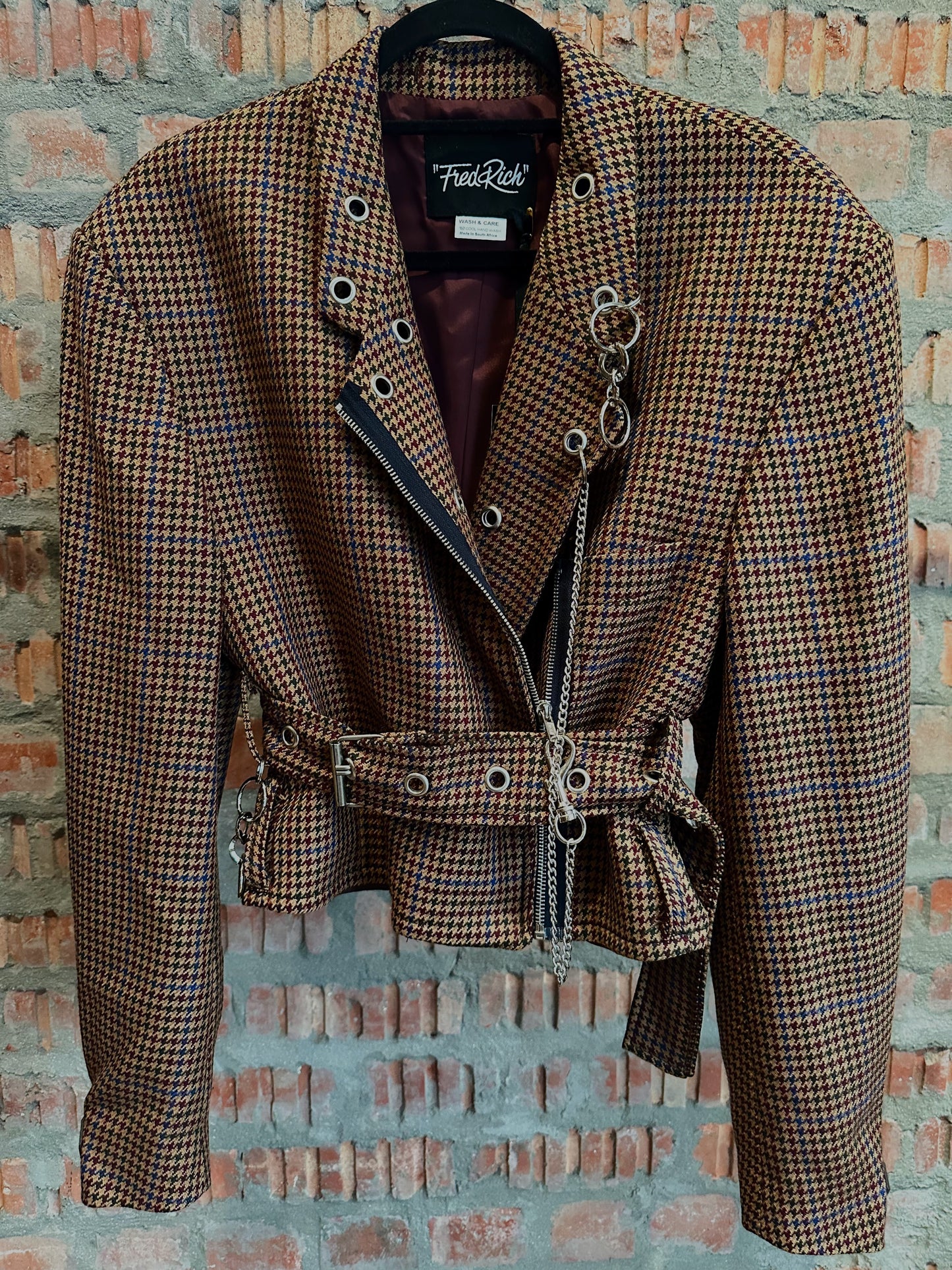 JIMI HENDRIX Upcycled Wool Jacket - Beige