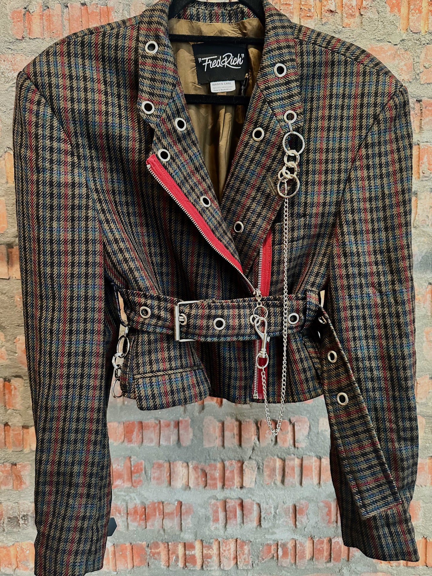 JIMI HENDRIX Upcycled Wool Jacket - Olive