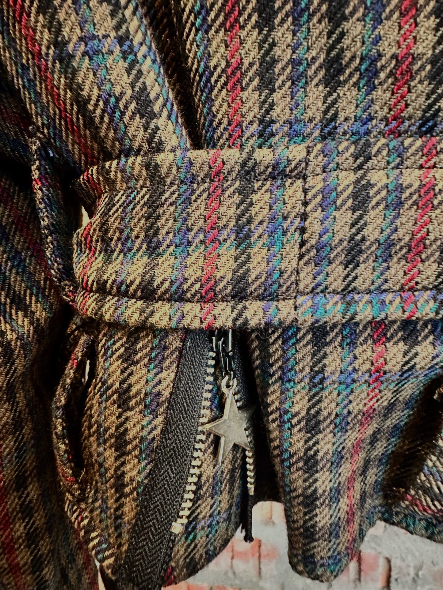 JIMI HENDRIX Upcycled Wool Jacket - Olive