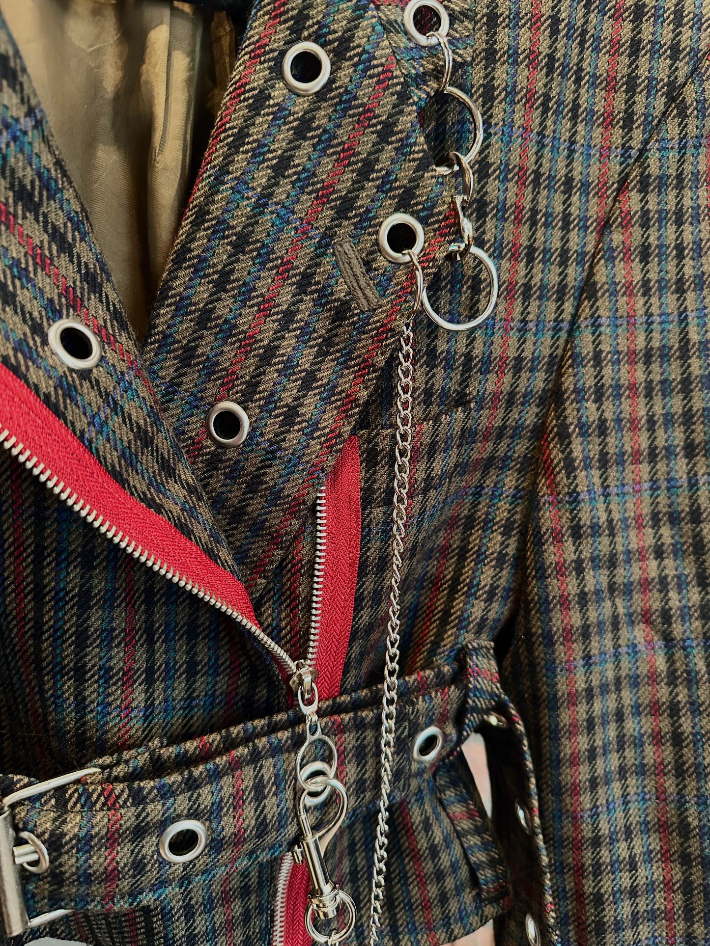 JIMI HENDRIX Upcycled Wool Jacket - Olive