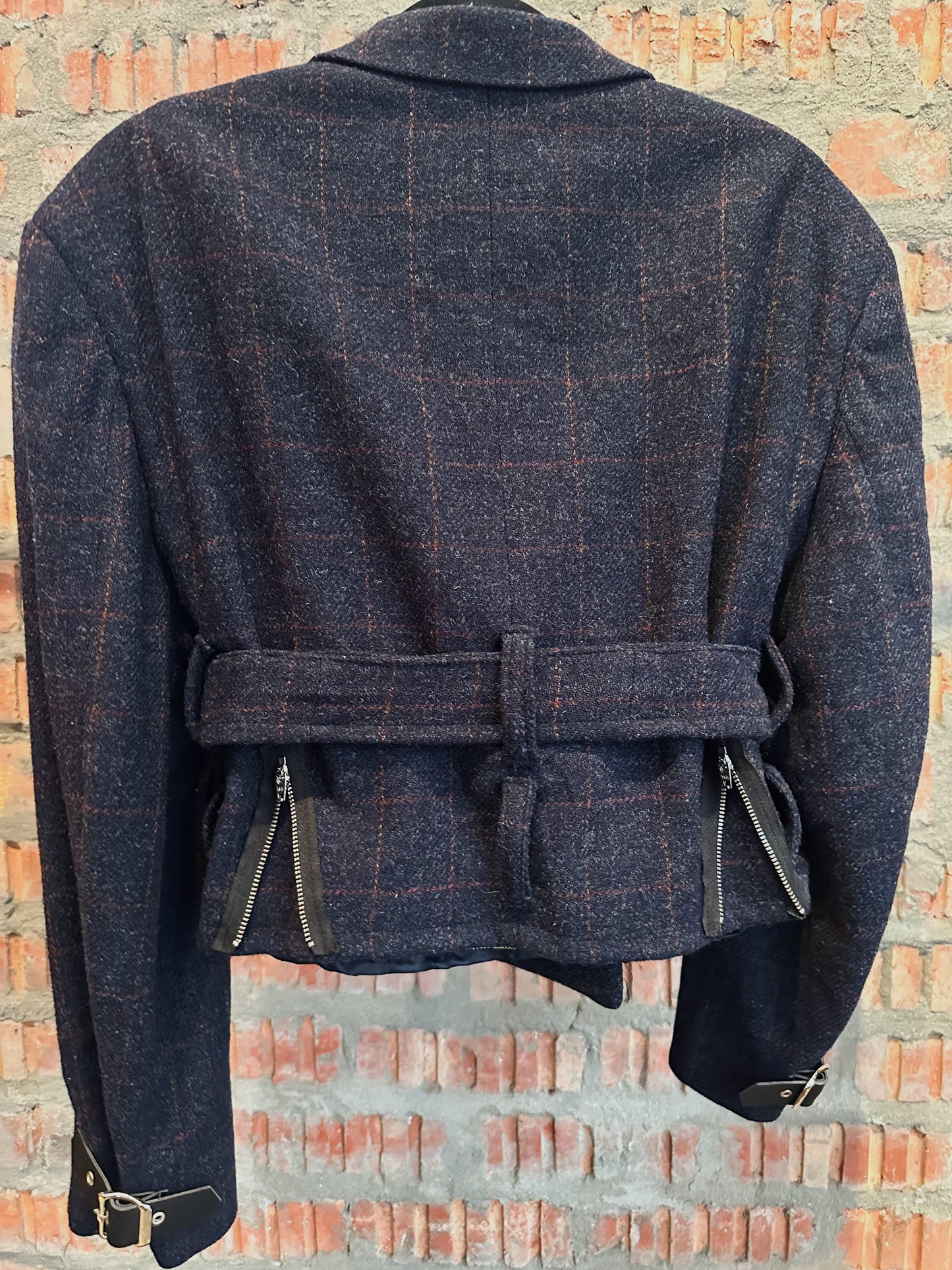 JIMI HENDRIX Upcycled Wool Jacket - Navy